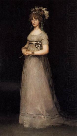 Francisco de Goya Portrait of the Countess of Chinchon china oil painting image